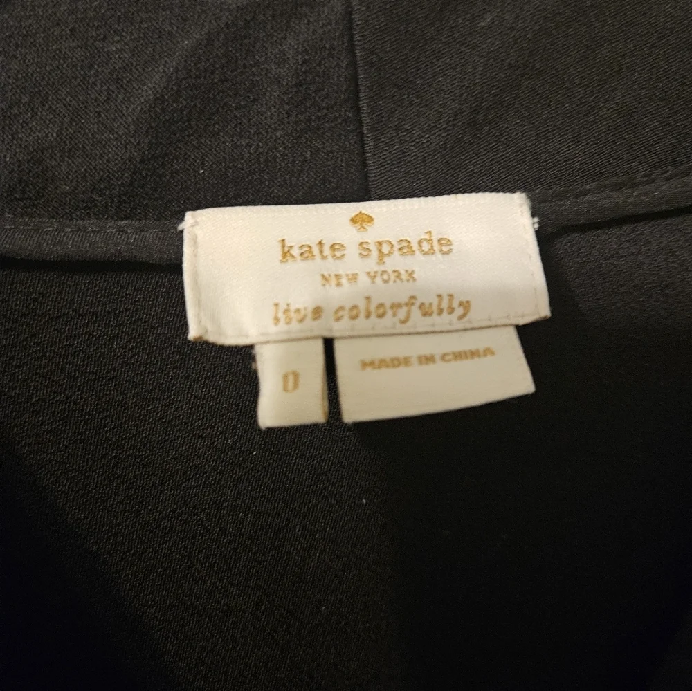 Kate Spade Black Sleeveless Jumpsuit